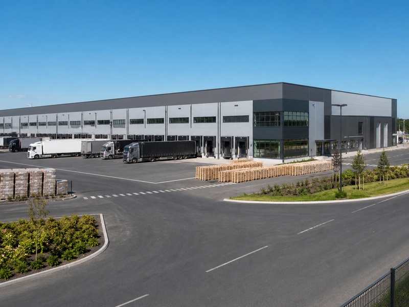 Modern warehouse